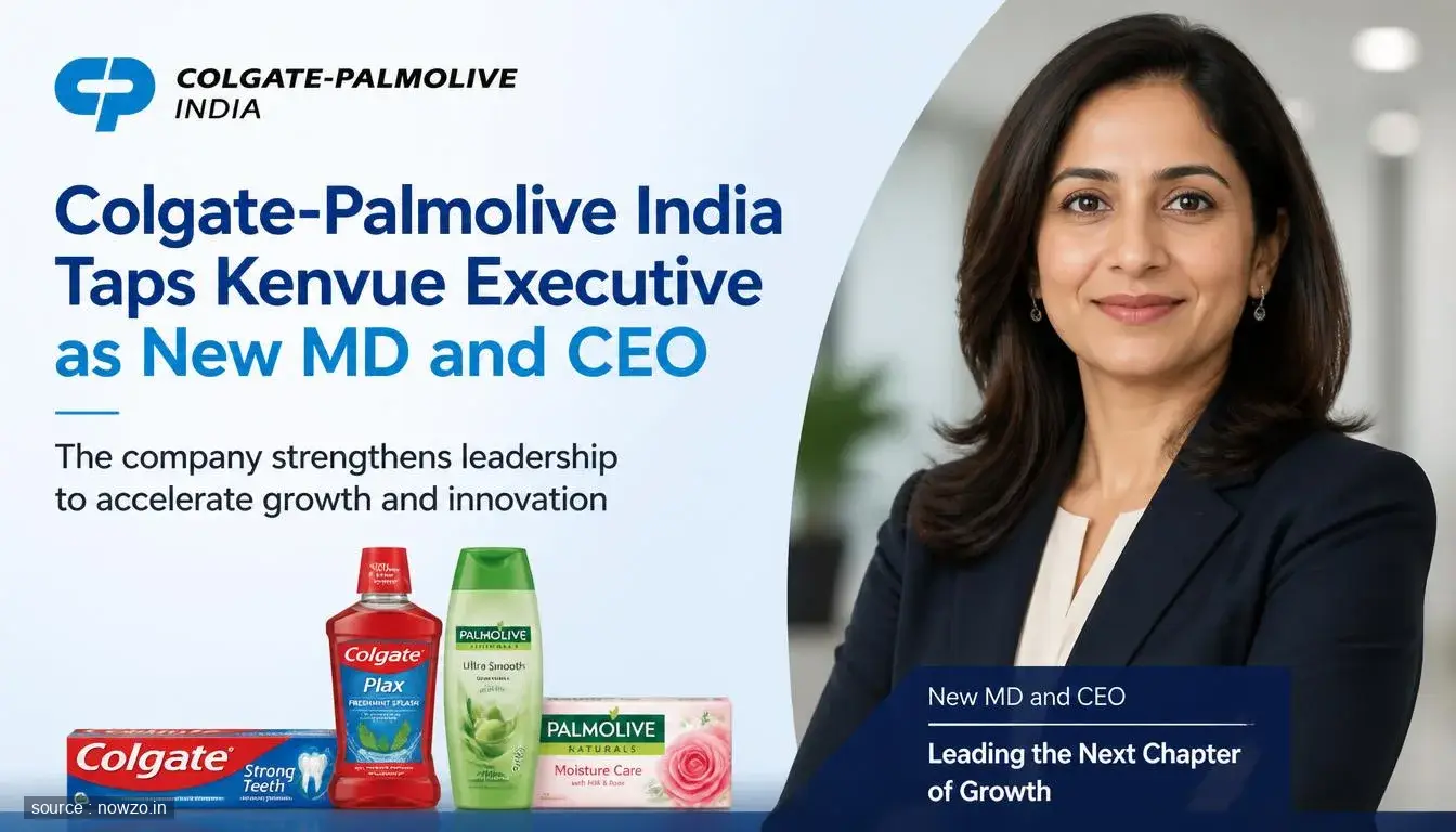 Colgate India Appoints Kenvue Exec as MD & CEO — Business news