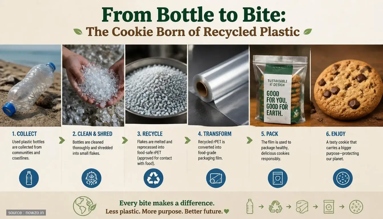 Cookie Made from Recycled Plastic Bottles Innovation — Science news