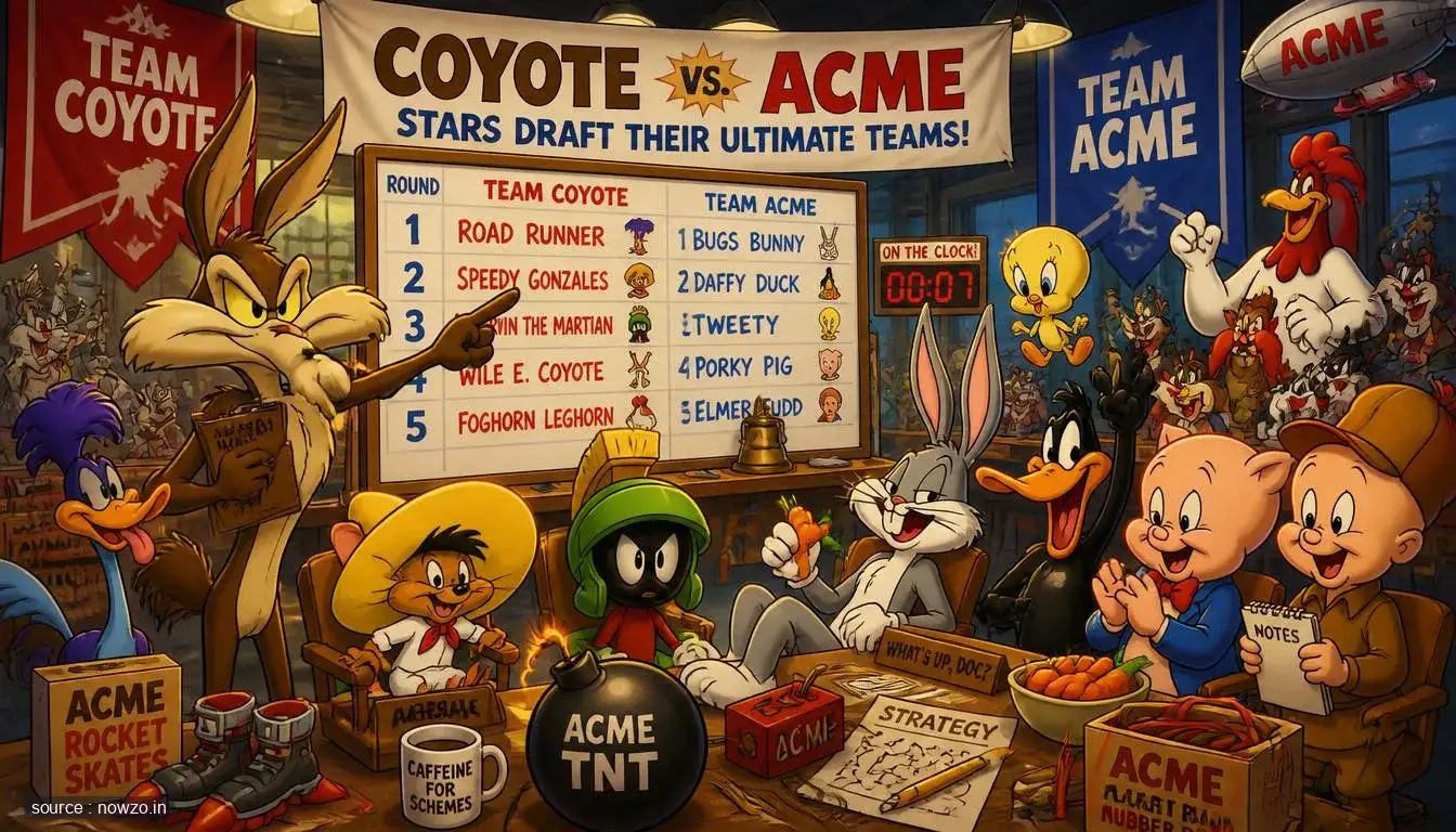 Coyote vs. Acme Cast Team Draft Comparison — Entertainment news