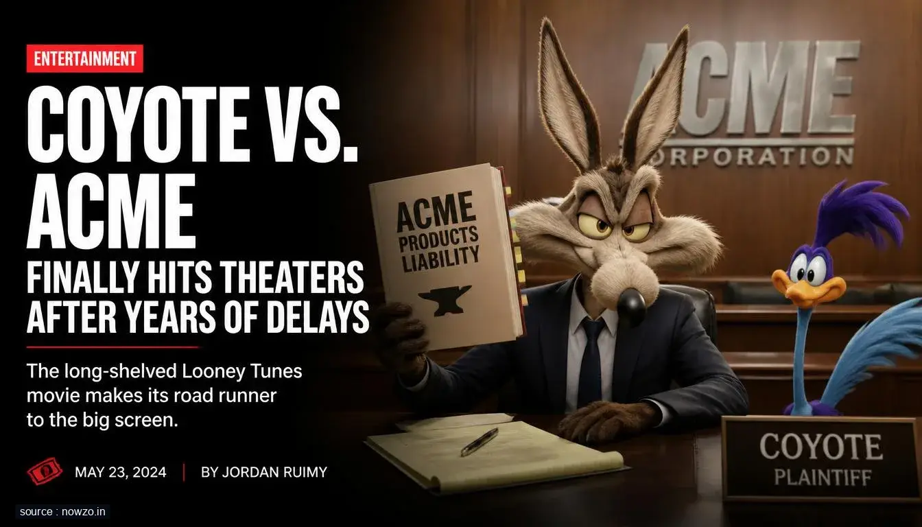 Coyote vs. Acme Release: Theater Debut After Delays — Entertainment news