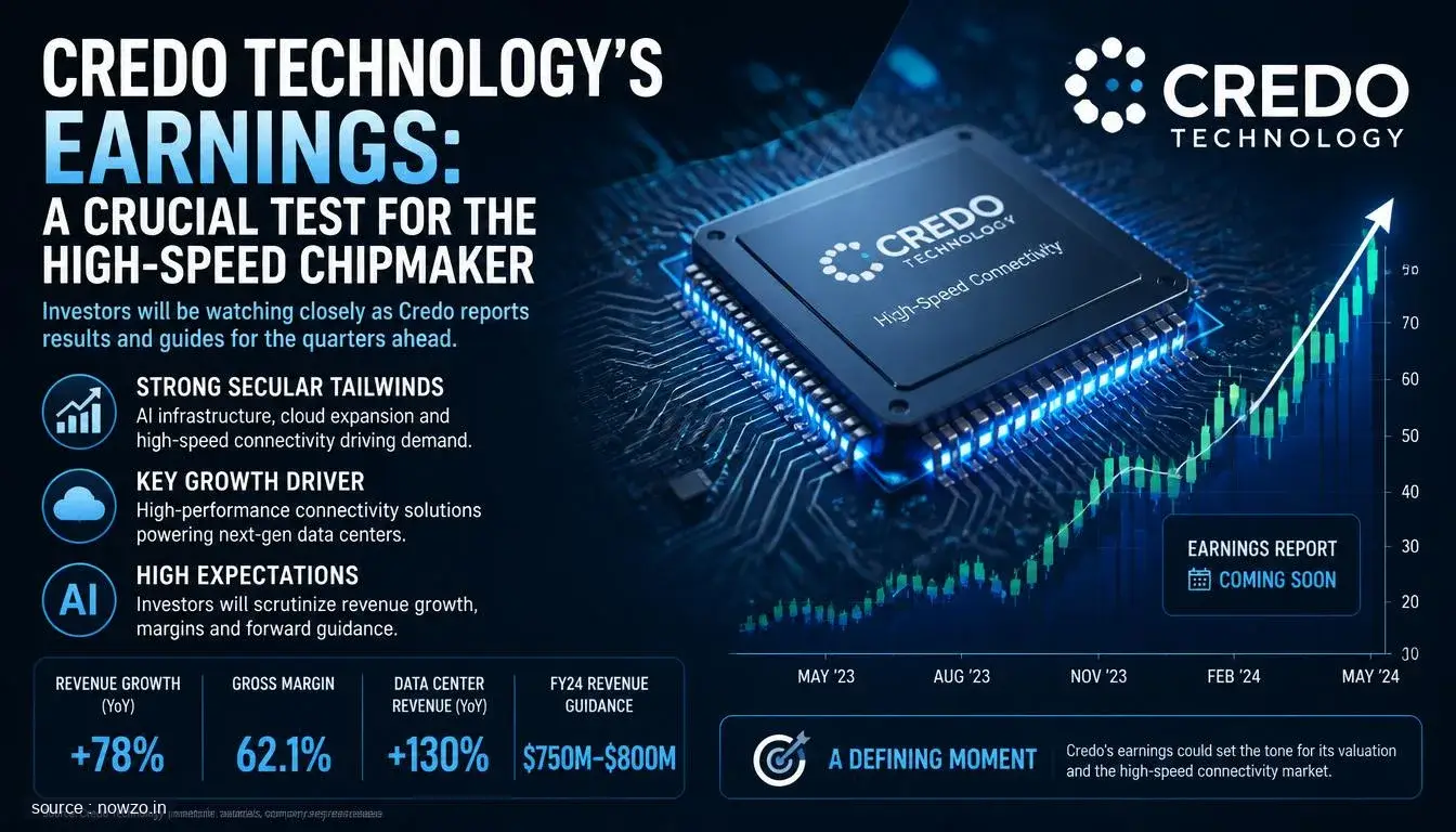 Credo Technology's Earnings: A Crucial Test for the High-Speed Chipmaker