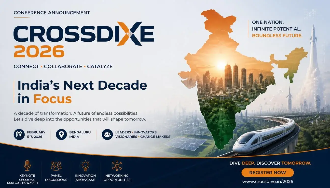CROSSDIVE 2026 Conference India Future Foresight — General news
