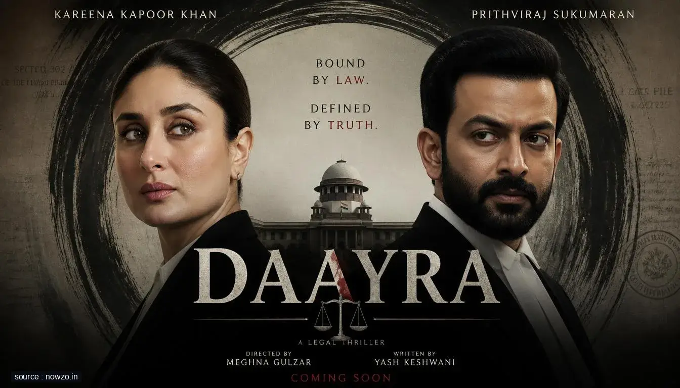Daayra Poster: Kareena Kapoor, Prithviraj Sukumaran Revealed — Entertainment news
