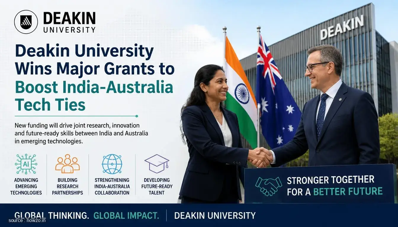 Deakin University Wins Major Grants to Boost India-Australia Tech Ties