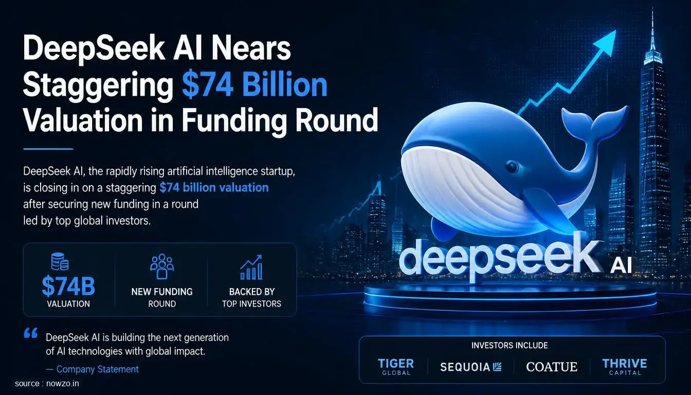 DeepSeek AI $74 Billion Valuation Funding Round