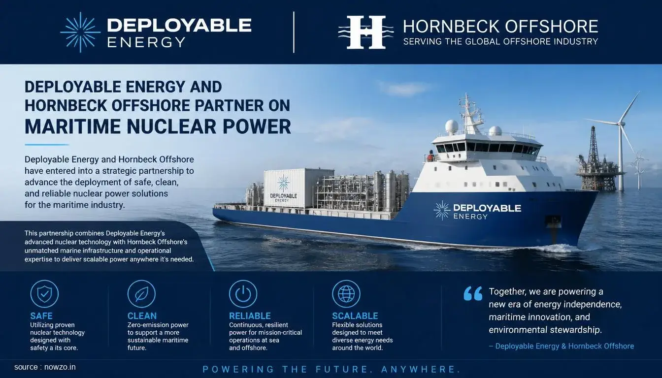 Deployable Energy Signs Maritime Nuclear Power MoU with Horn — Business news