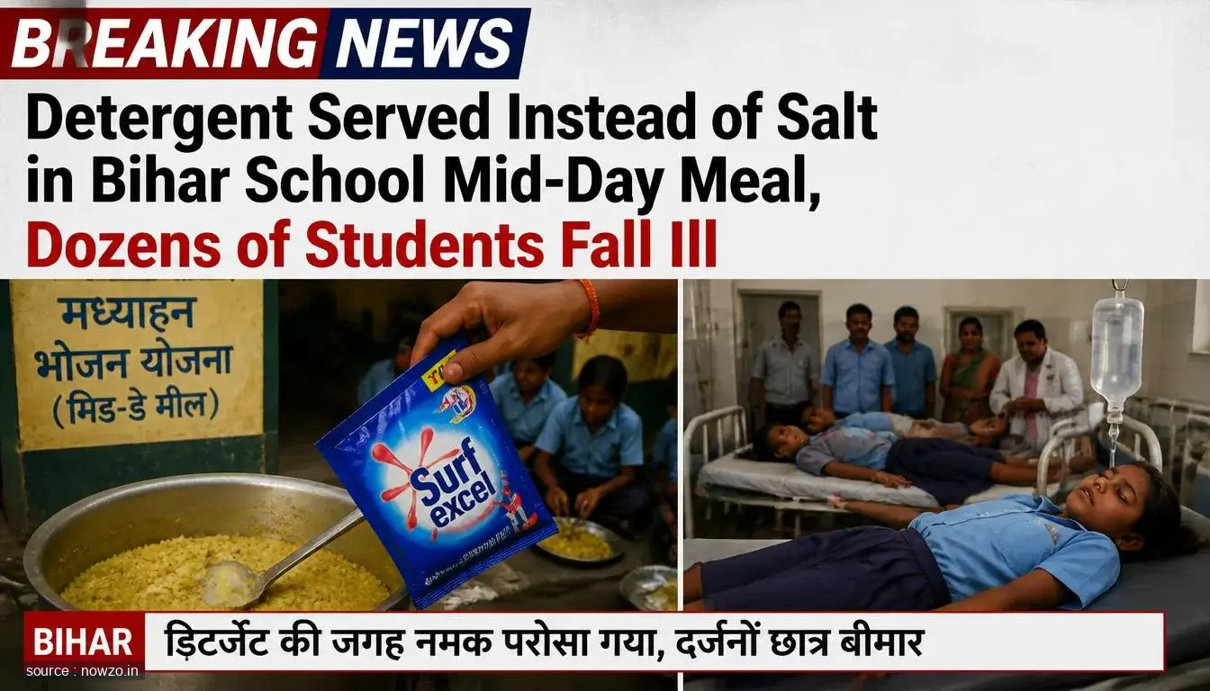 Detergent in Bihar School Mid-Day Meal, Students Ill — Education news