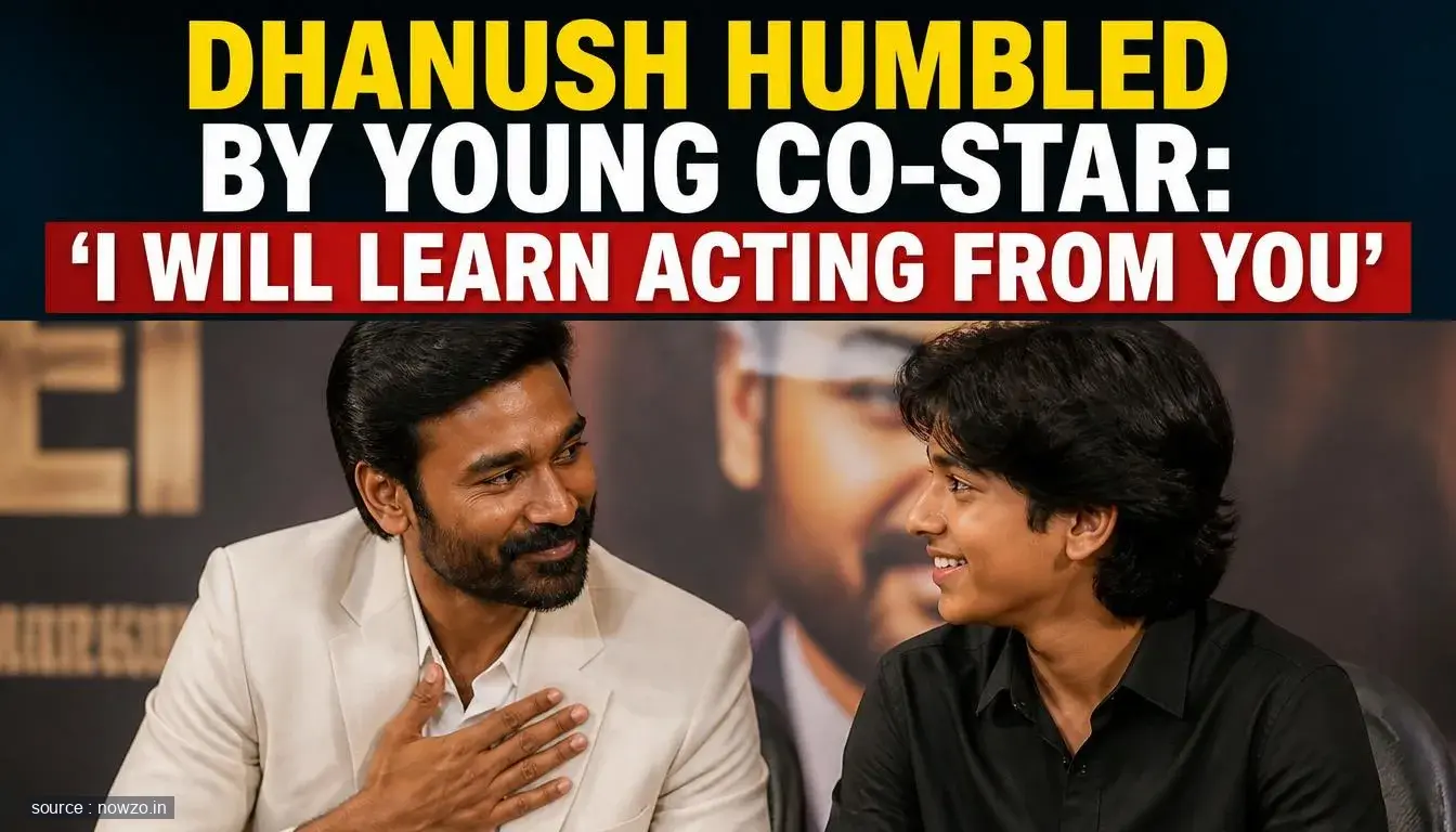 Dhanush Praises Child Actor Nakshathra in Irumudi — Entertainment news
