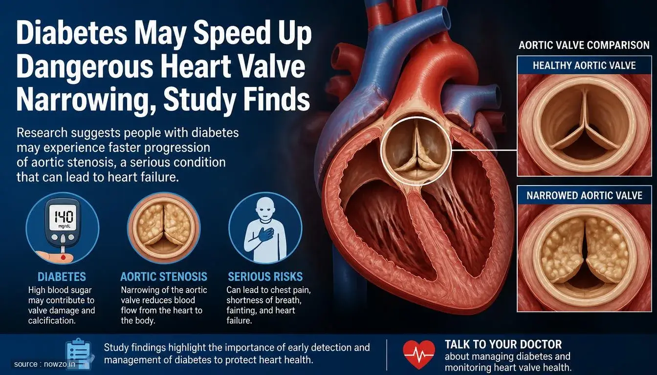 Type 2 Diabetes Accelerates Aortic Stenosis Progression — Health news