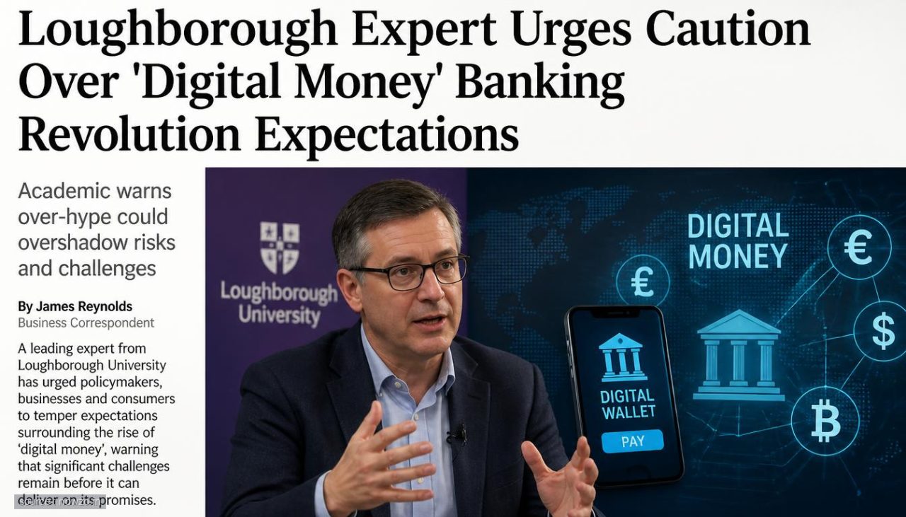 Loughborough Expert Urges Caution Over 'Digital Money' Banking Revolution Expectations