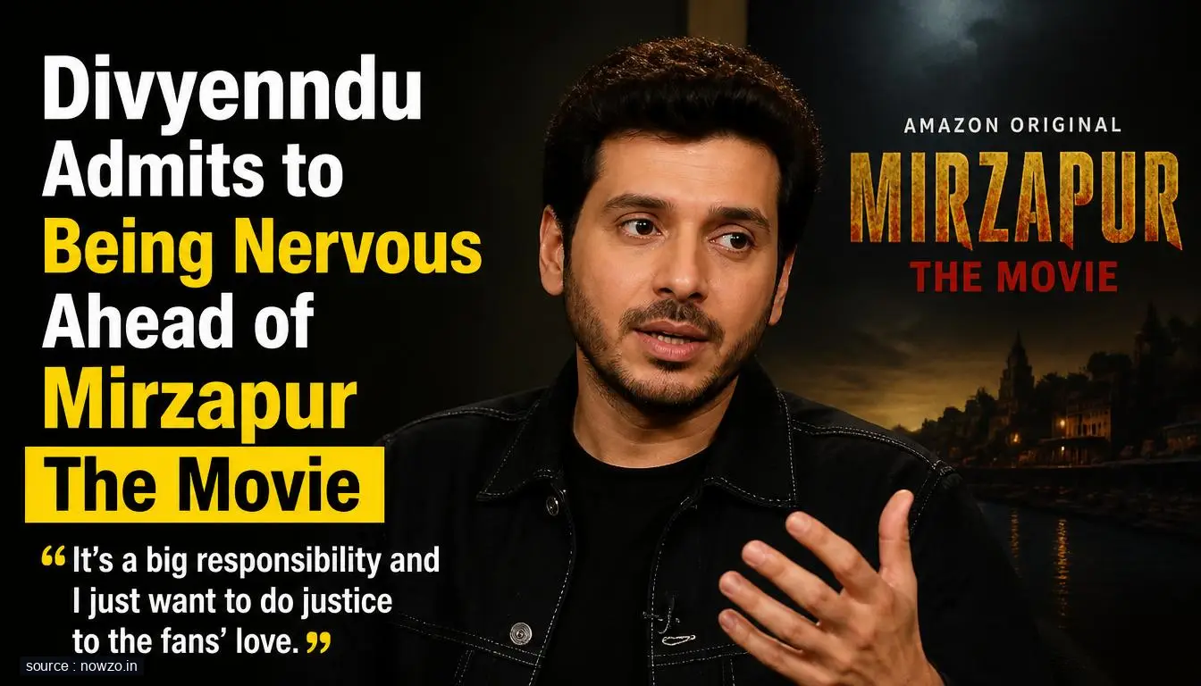 Divyenndu on Mirzapur The Movie: 'Bag Full of Emotions' — Entertainment news