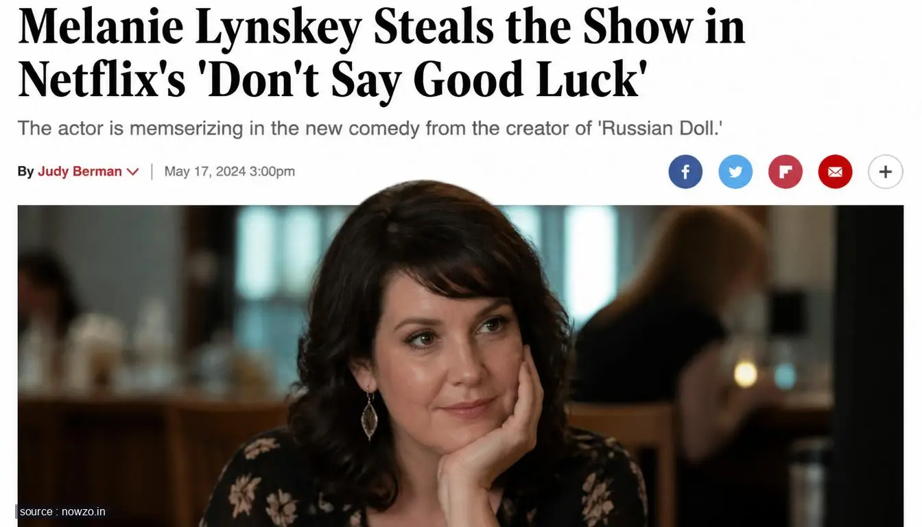Don't Say Good Luck Review: Lynskey Shines — Entertainment news