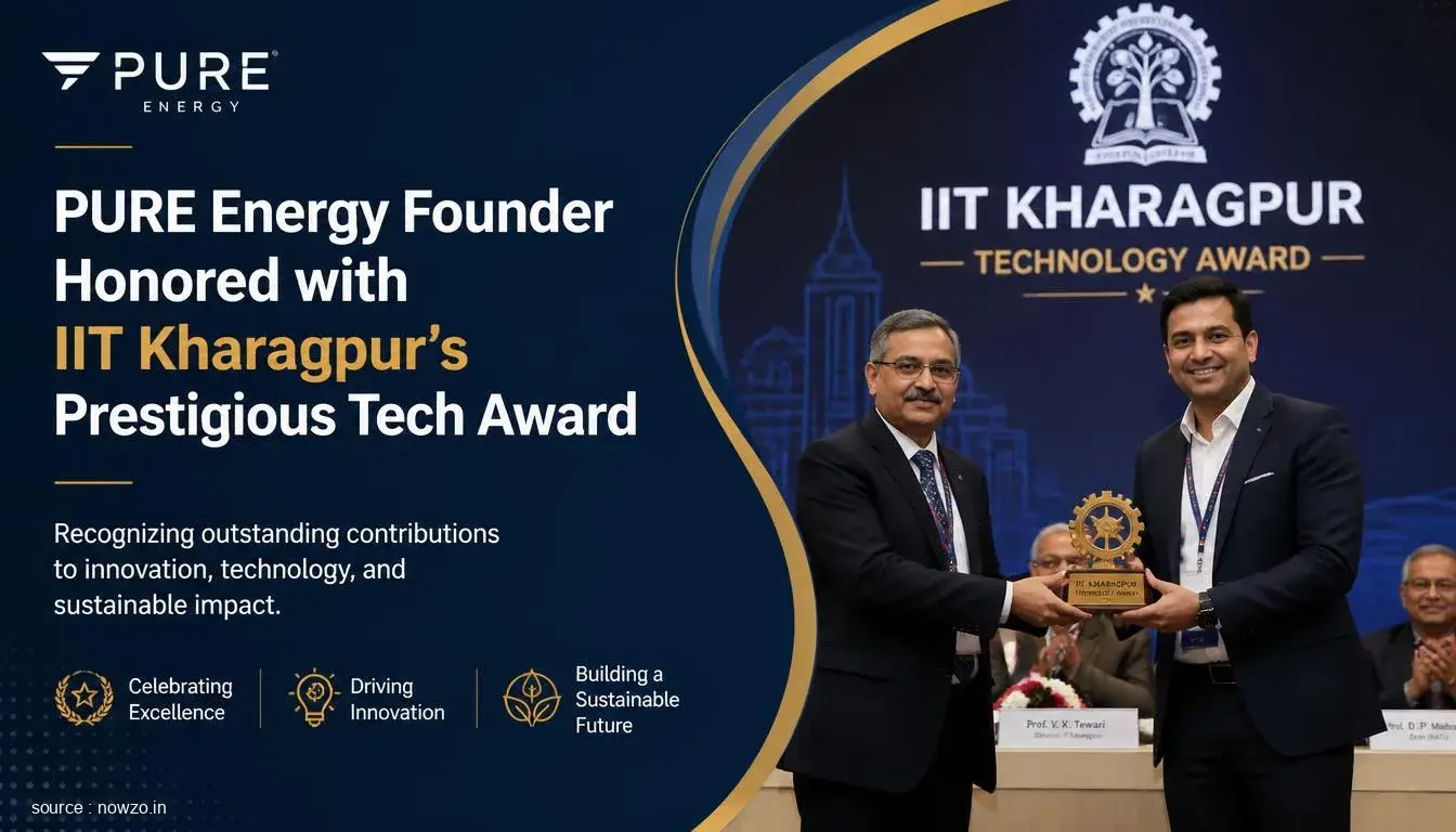 Dr. Nishanth Dongari Wins IIT Kharagpur Nina Saxena Award 20 — Technology news
