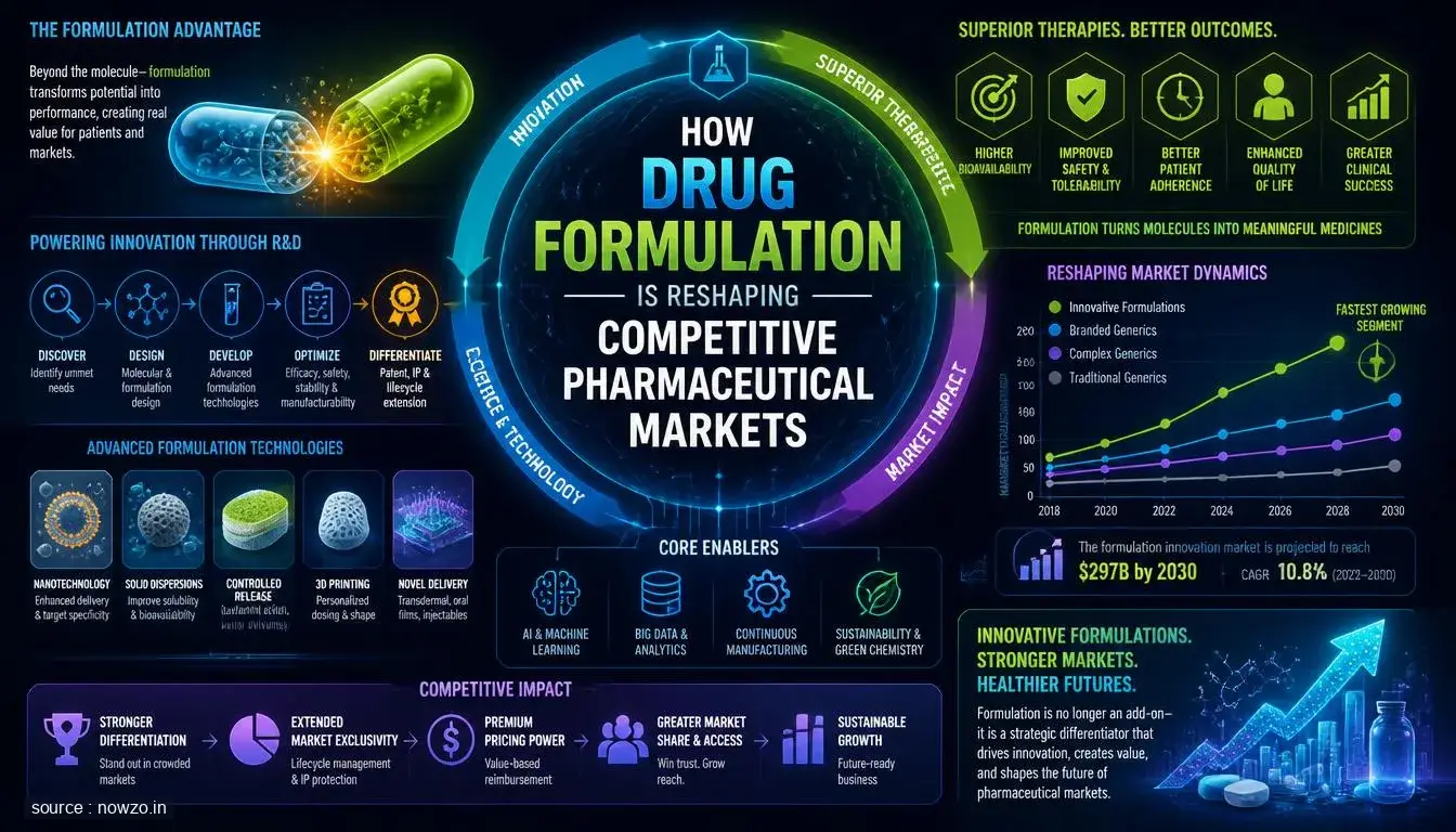 Drug Formulation Differentiator in Crowded Therapeutic Areas — Health news
