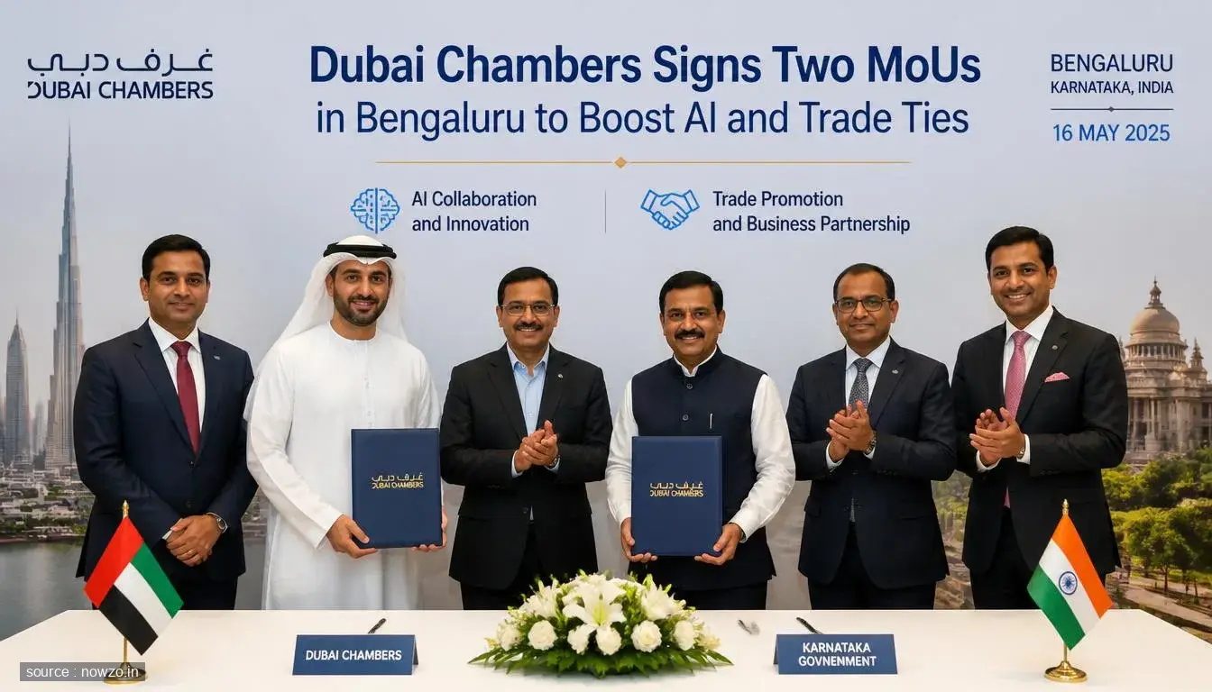 Dubai Chambers Signs Two MoUs in Bengaluru — Business news