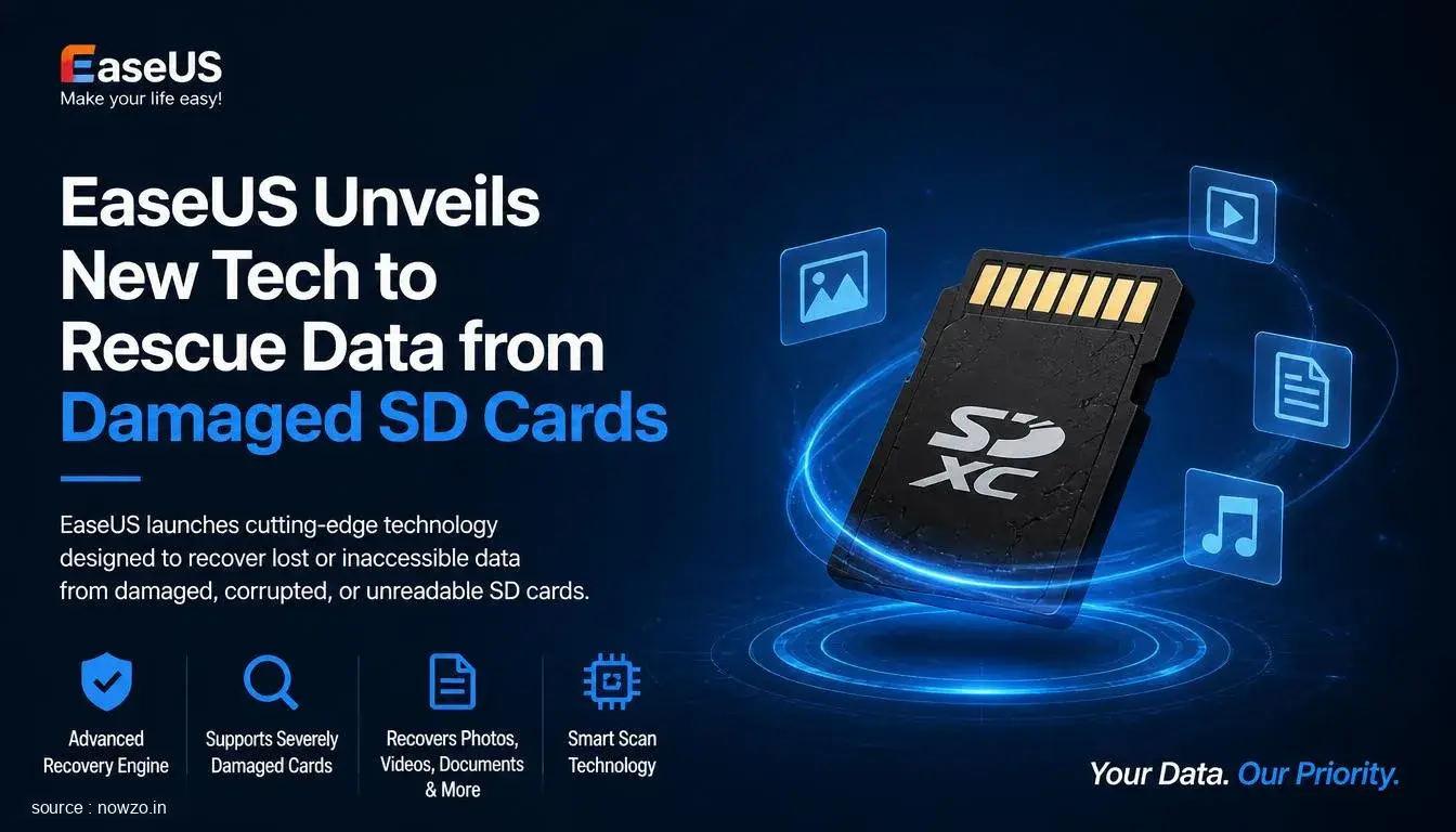 EaseUS SDR SD Card Rescue Technology Data Recovery