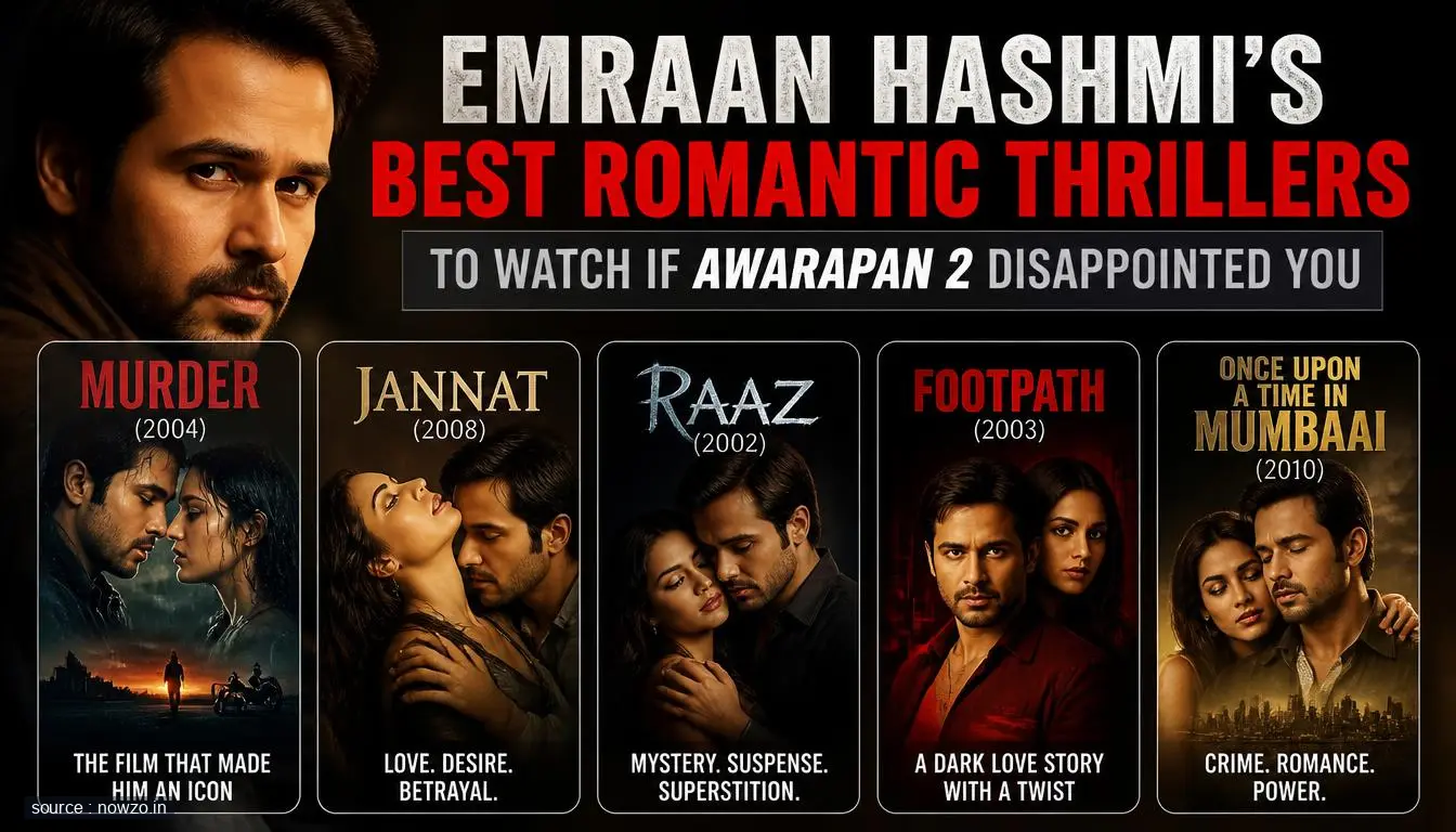 Emraan Hashmi Romantic Thrillers Beyond Awarapan 2 — Entertainment news
