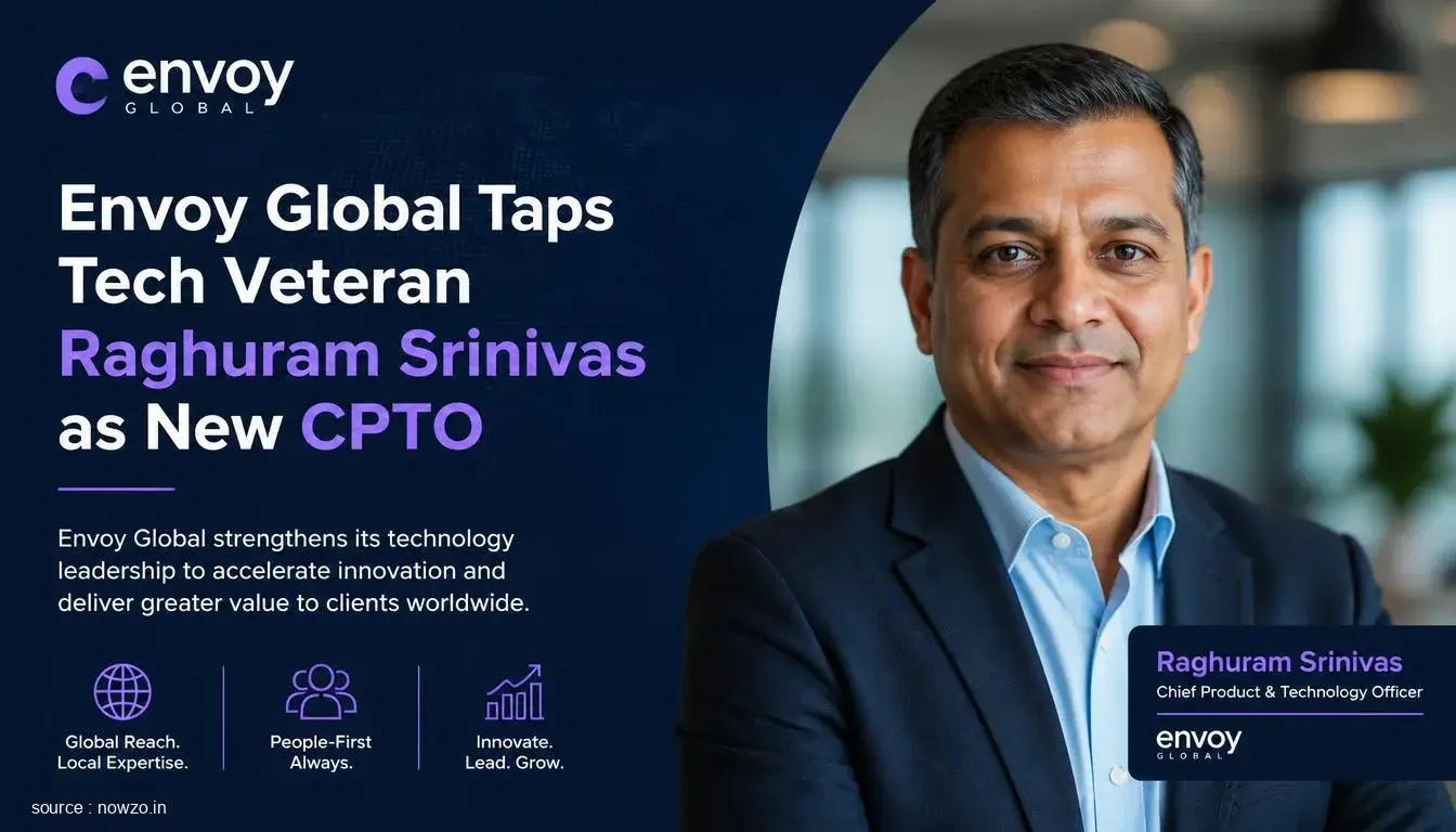 Envoy Global Appoints Raghuram Srinivas Chief Product Office — Business news