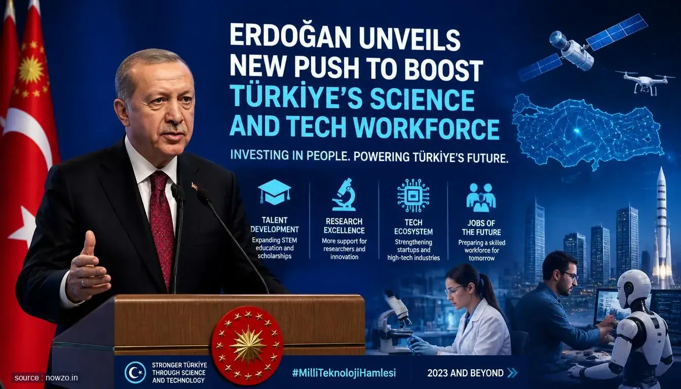 Erdogan Announces Türkiye Science, Tech Workforce Initiative — Technology news