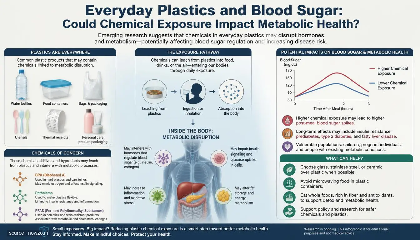 Plastics and Blood Sugar: Impact of Endocrine Disruptors — Health news