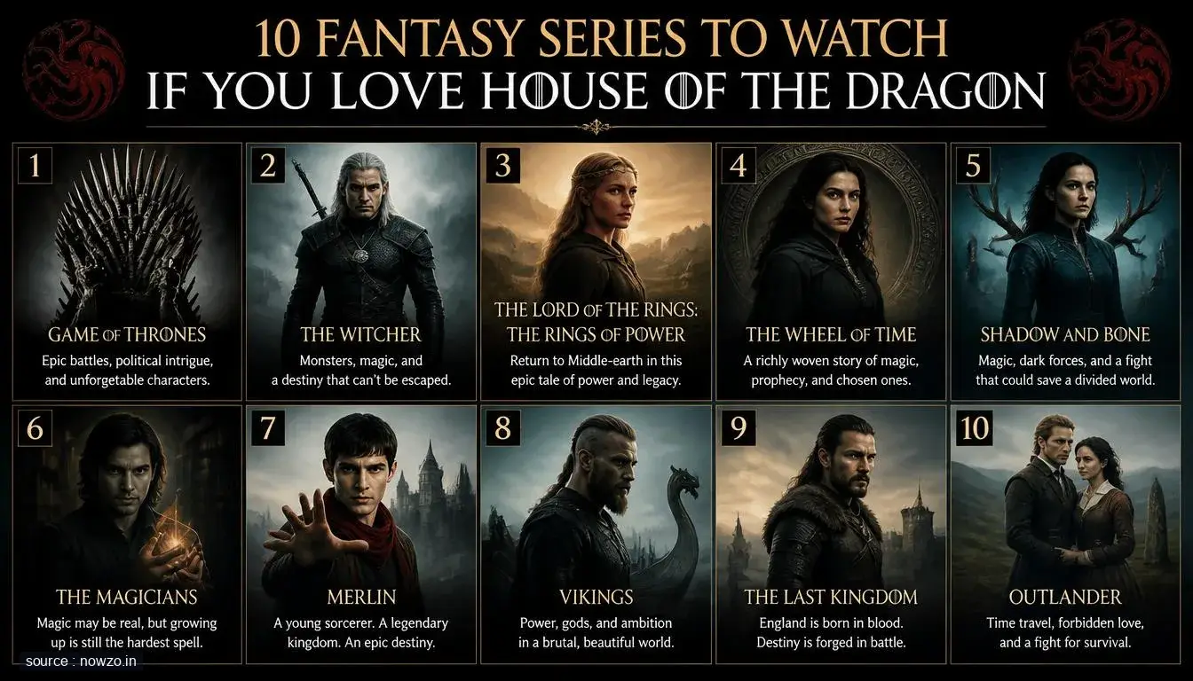 Fantasy Series Like House of the Dragon - Watchlist — Entertainment news