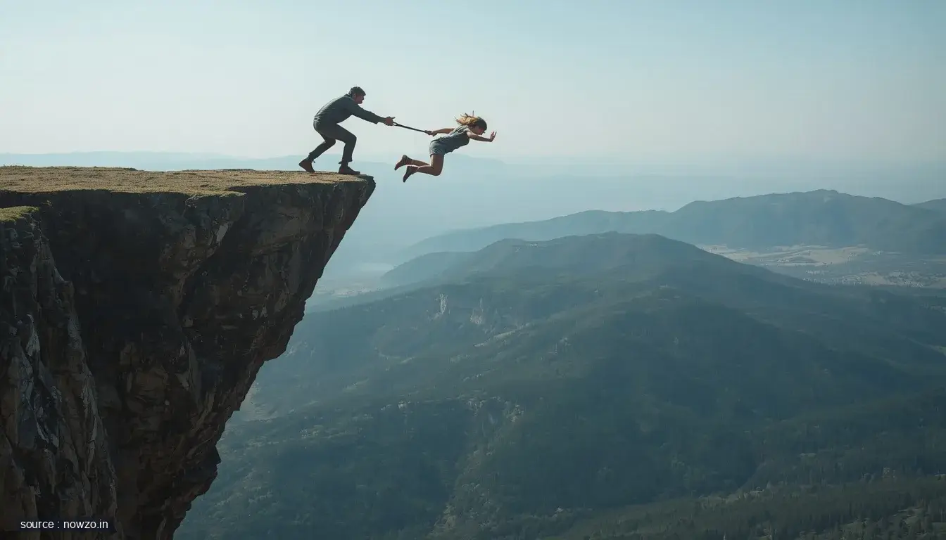Father, Teen Fall From Cliff; Mother Jumps After Them — General news