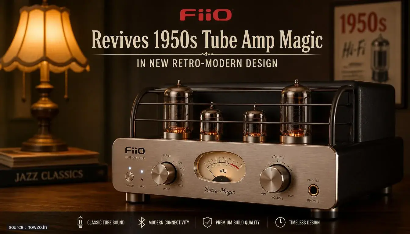 FiiO Retro Tube Amplifier Inspired by 1950s Golden Era — Technology news