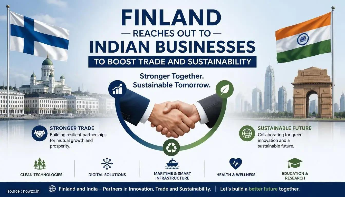 Finland Invites Indian Businesses to Deepen Trade and Circul