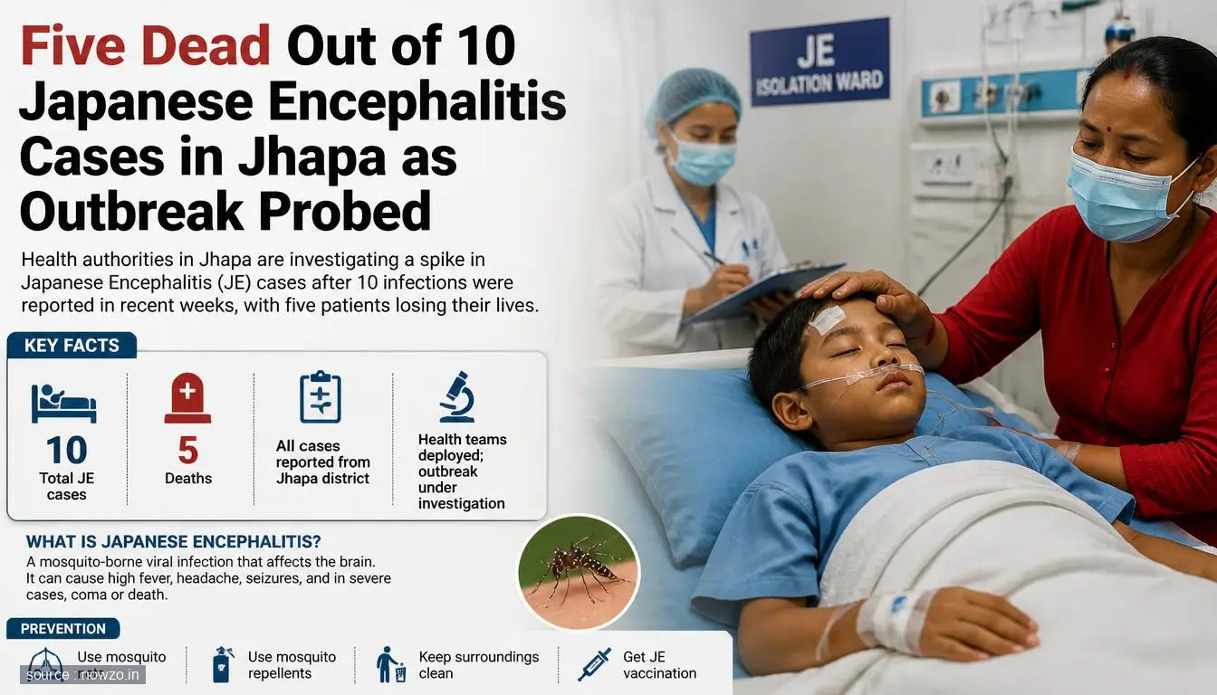 Jhapa Japanese Encephalitis Outbreak: 5 Dead of 10 — Health news