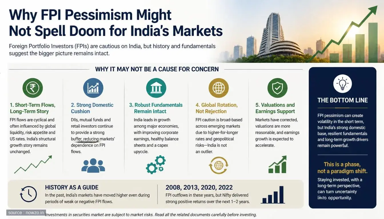 FPI Pessimism: India Market Outlook Analysis — Finance news
