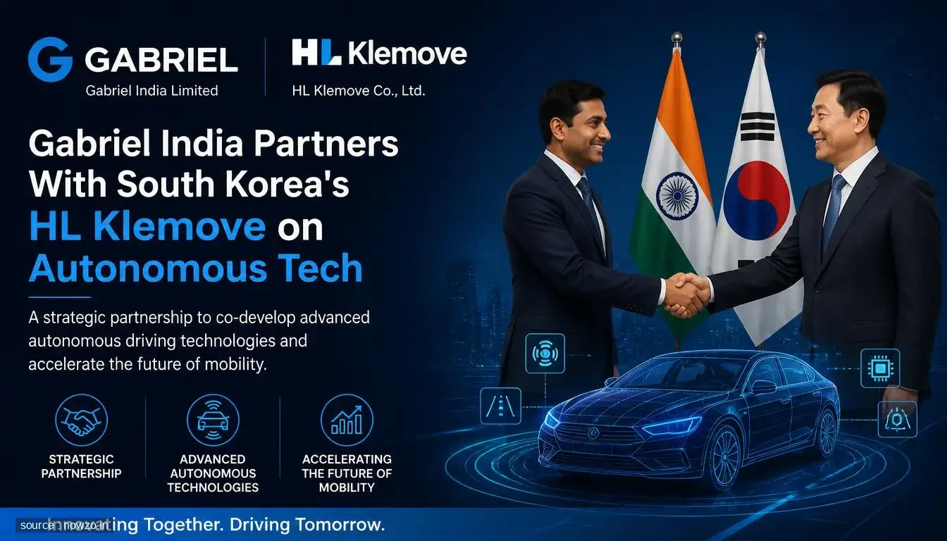 Gabriel India Partners With HL Klemove for ADAS — Technology news