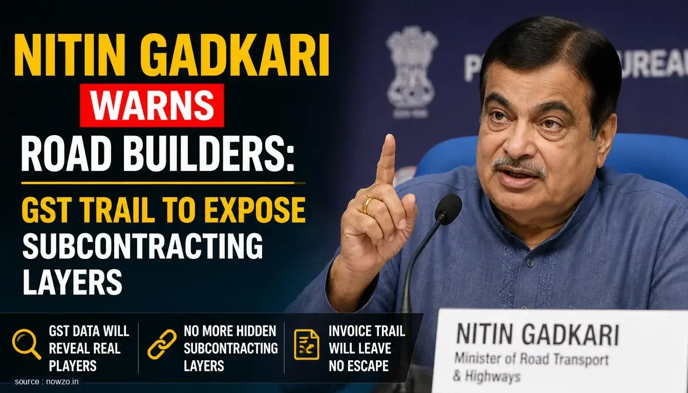 Gadkari Warns Road Builders on GST Subcontracting — Politics news
