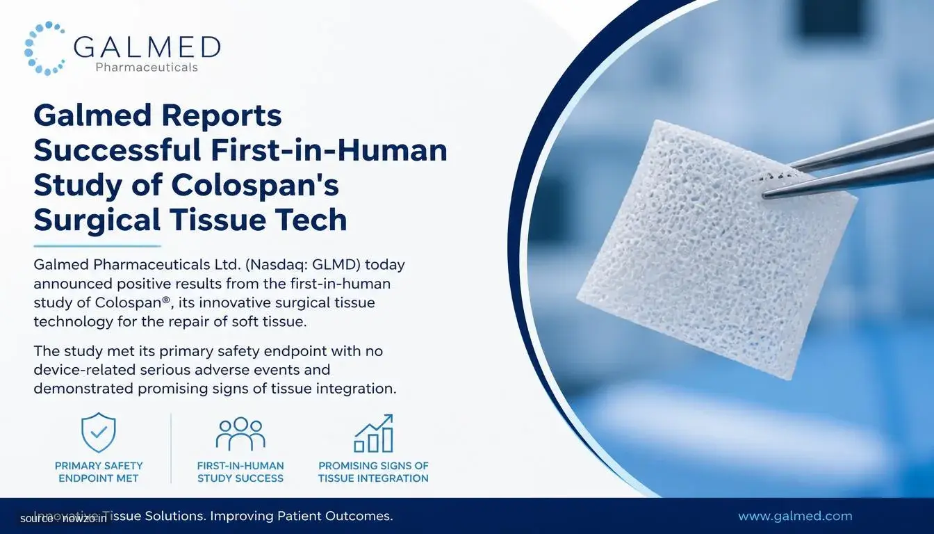 Galmed Colospan Study: First-in-Human Results Announced — Health news