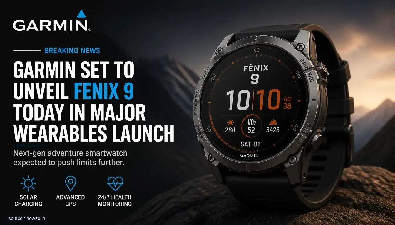 Garmin Fenix 9 Announcement: Play Harder LIVE Event Today — Technology news