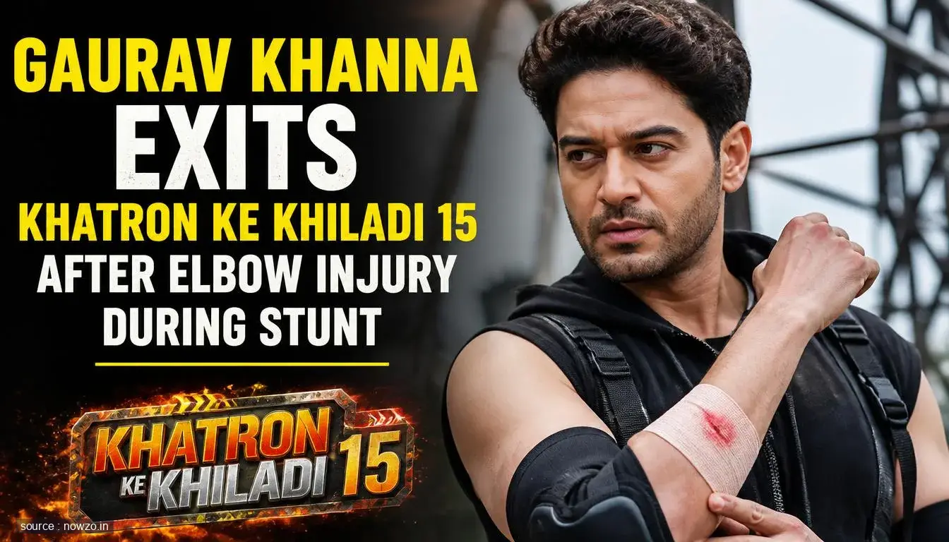 Gaurav Khanna Eliminated Khatron Ke Khiladi 15 Elbow Injury — Entertainment news