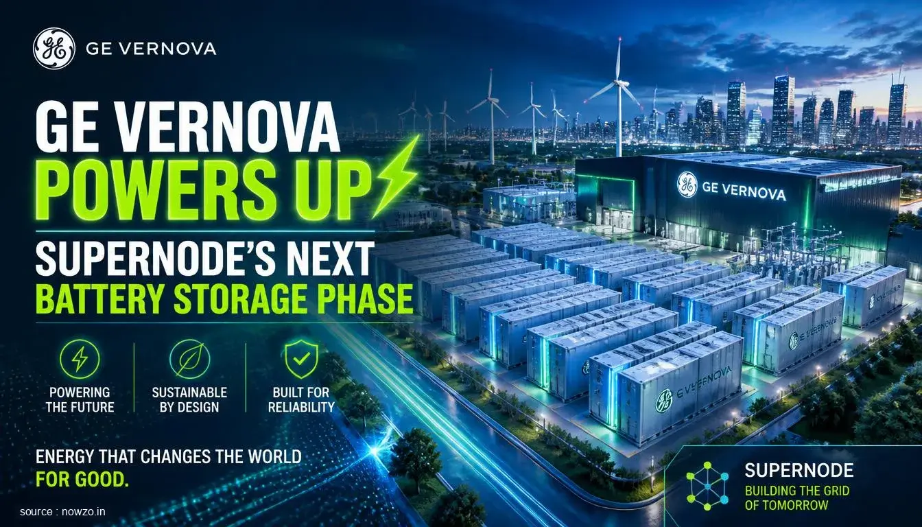 GE Vernova Supernode BESS Stage Three Technology Supply