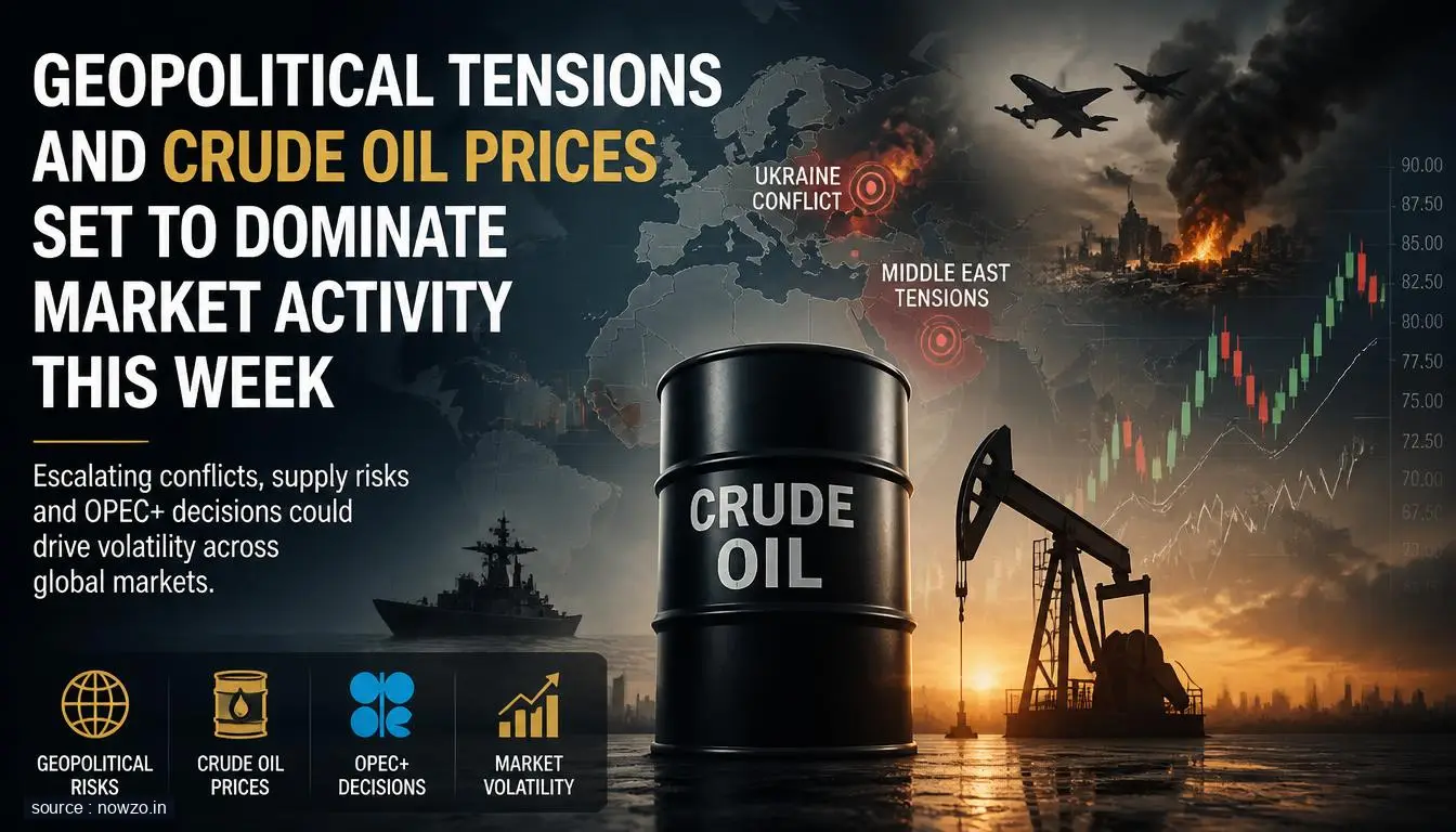 Geopolitics, Crude Oil to Drive Markets This Week — Finance news