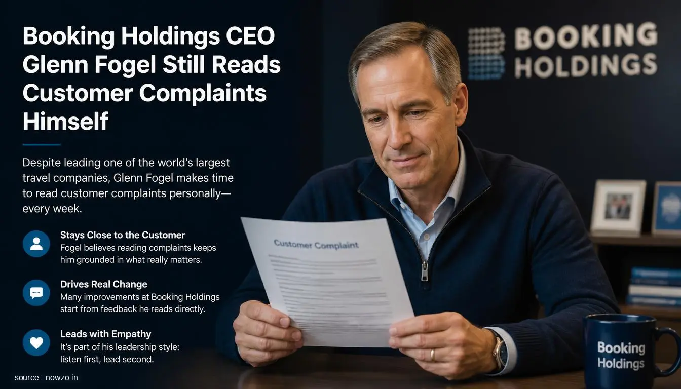 Glenn Fogel Reads Customer Complaints at Booking Holdings — Business news