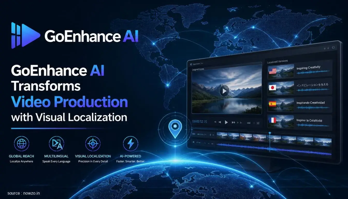 GoEnhance AI Visual Localization Video Production — Technology news