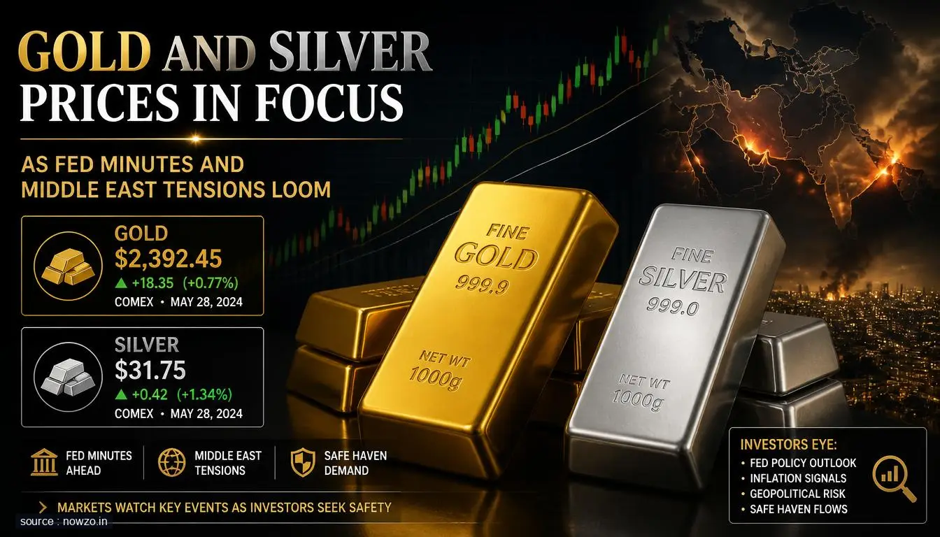 Gold, Silver Prices Outlook: Fed Minutes, Middle East in Foc — Finance news