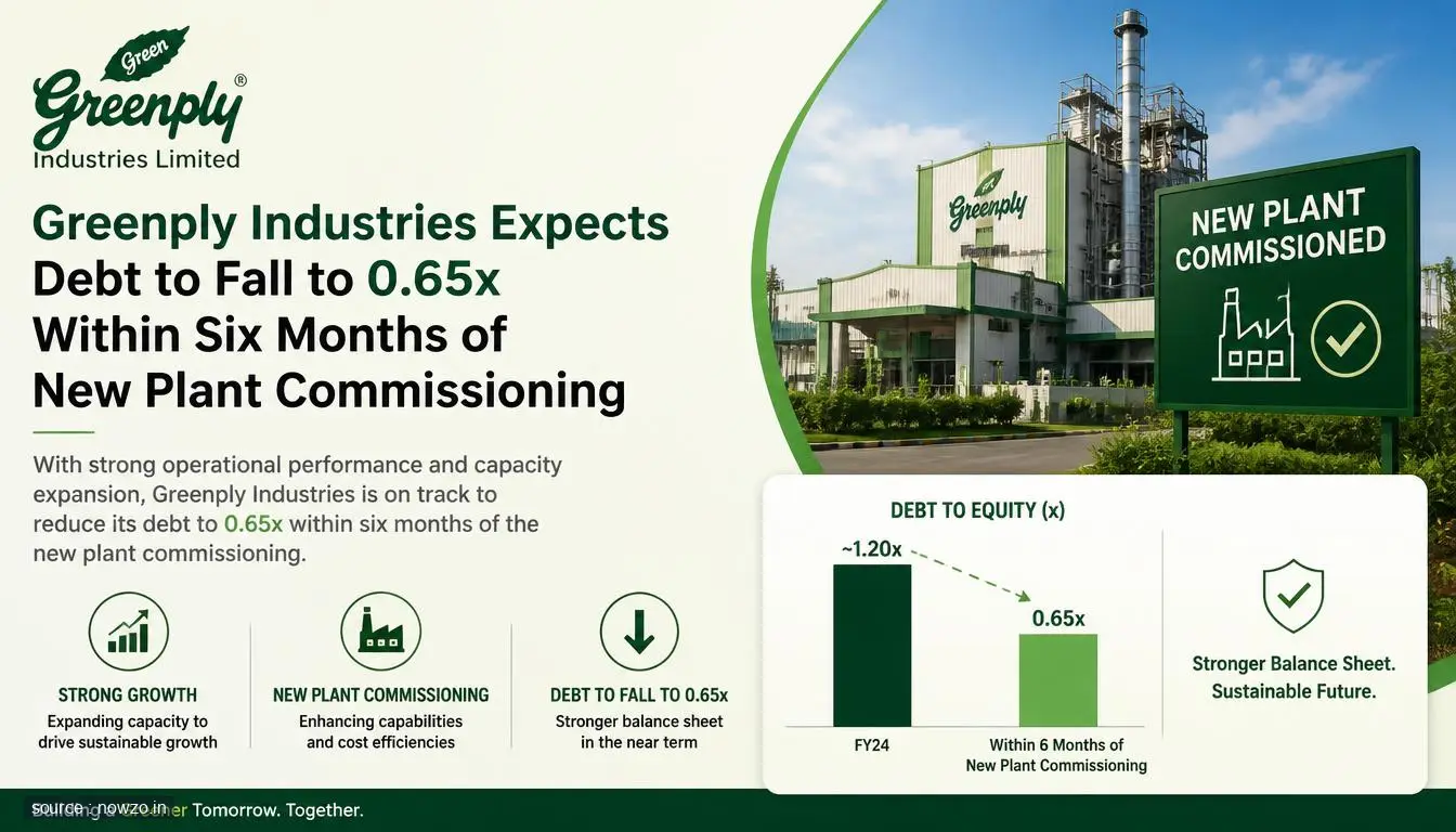 Greenply Debt to Drop to 0.65x After Plant Launch — Business news