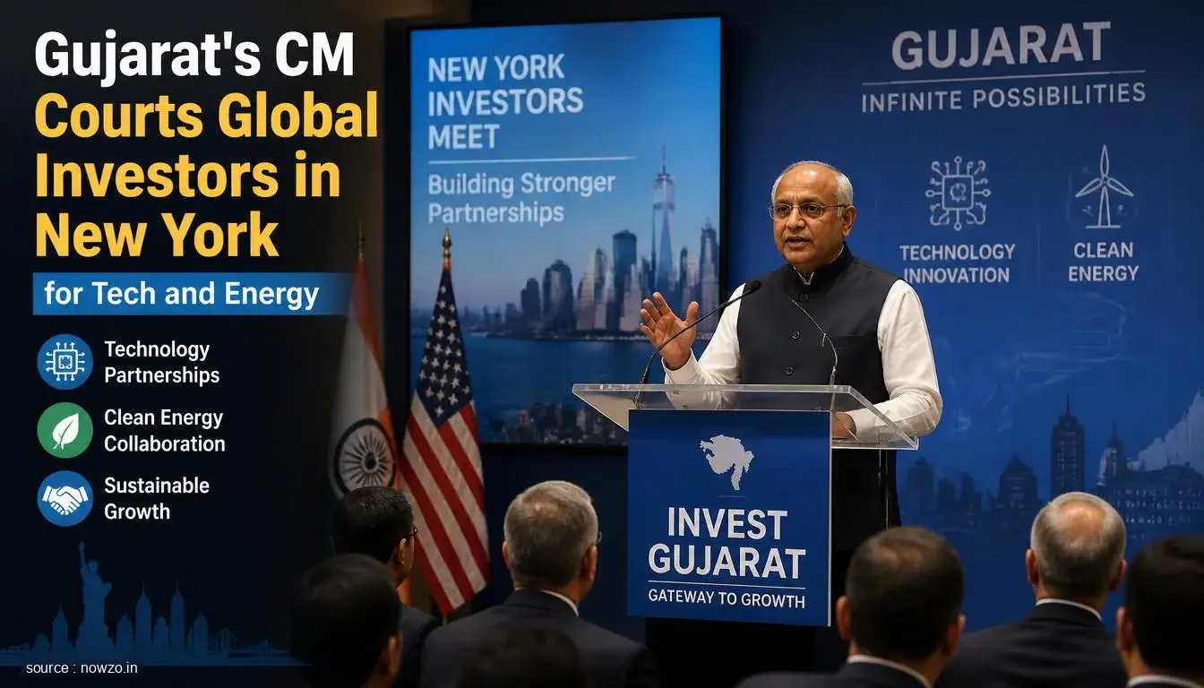 Gujarat CM Meets Business Leaders in New York for Investment
