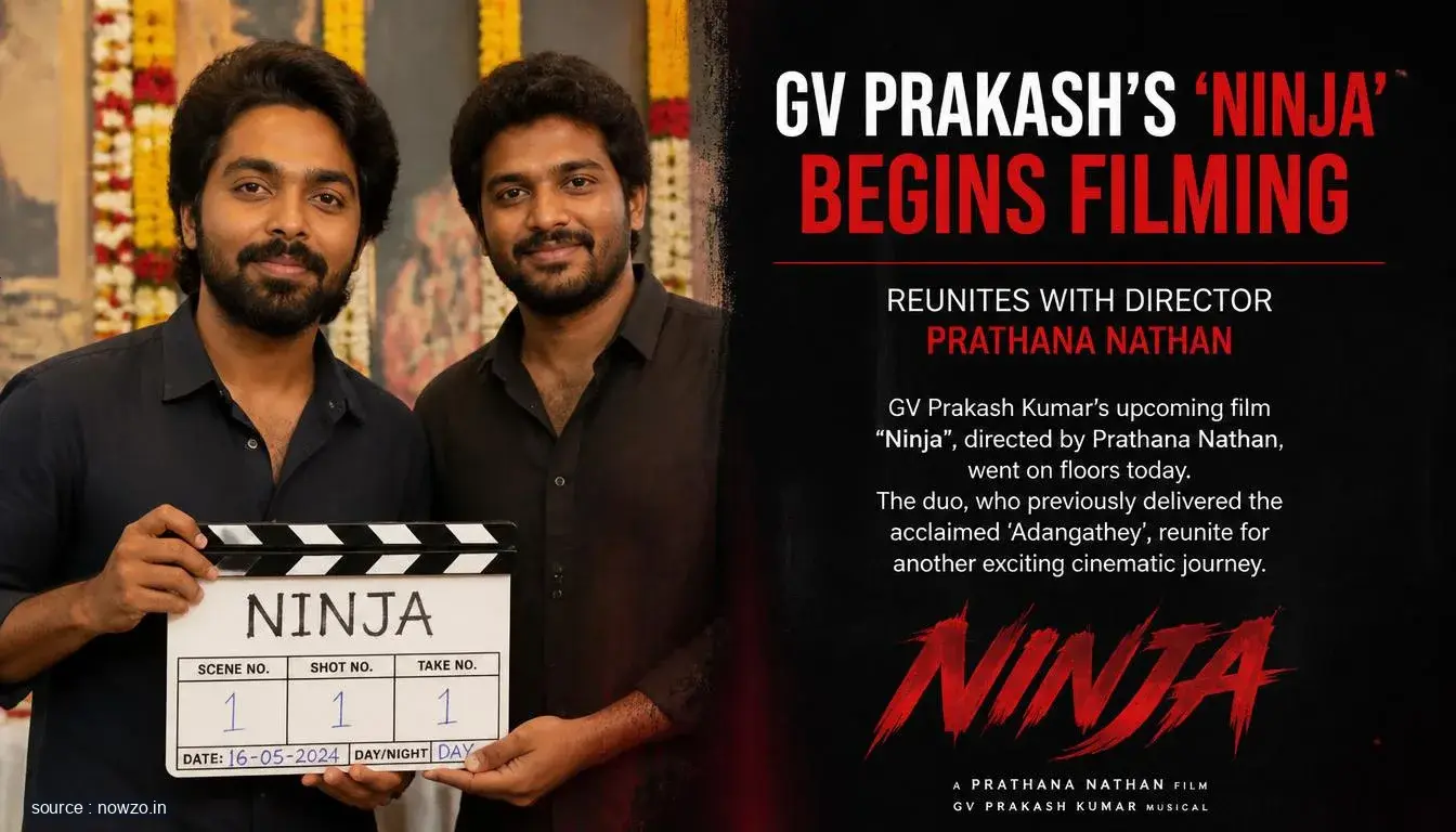 GV Prakash Ninja Film Prathana Nathan Reunion — Entertainment news