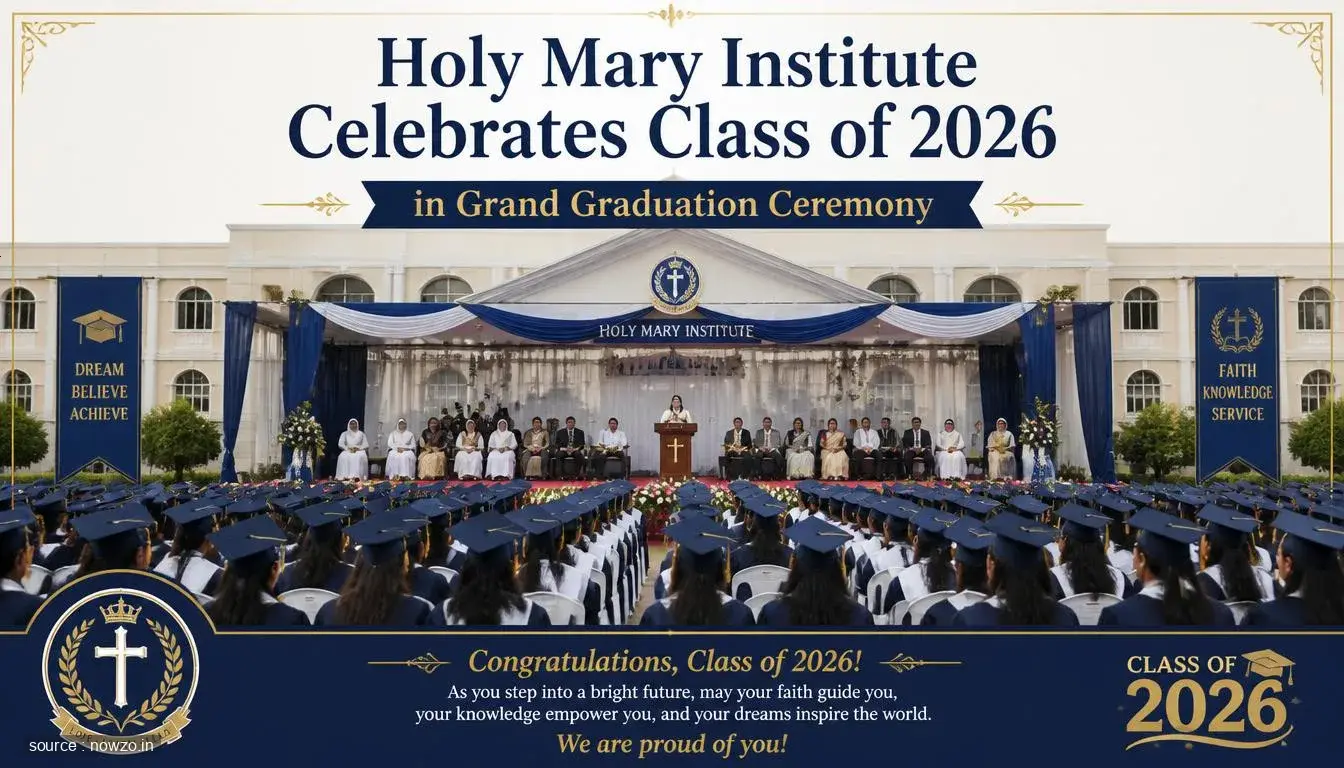 Holy Mary Institute Celebrates Class of 2026 in Grand Graduation Ceremony