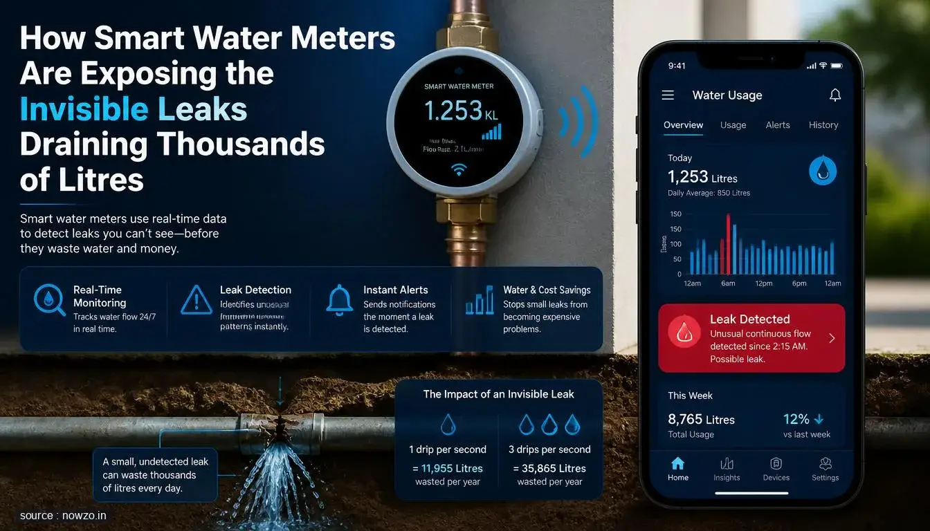 Smart Water Meters: Catching Hidden Water Leaks — Technology news