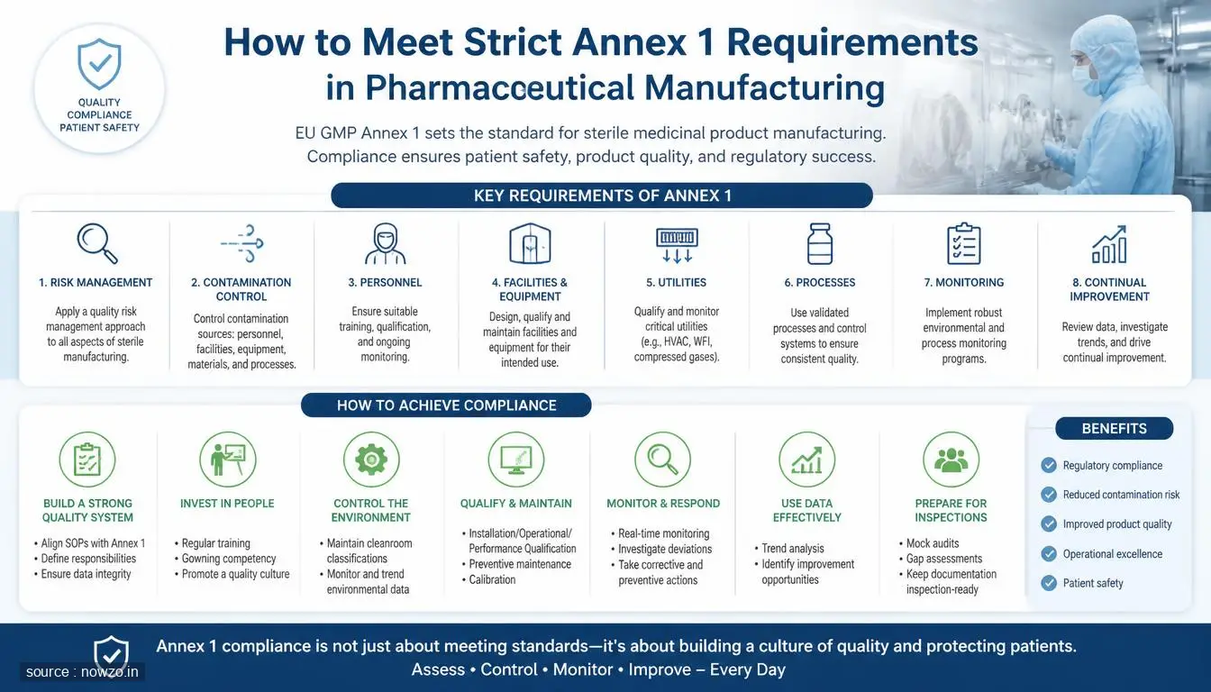 How to Meet Strict Annex 1 Requirements — Health news