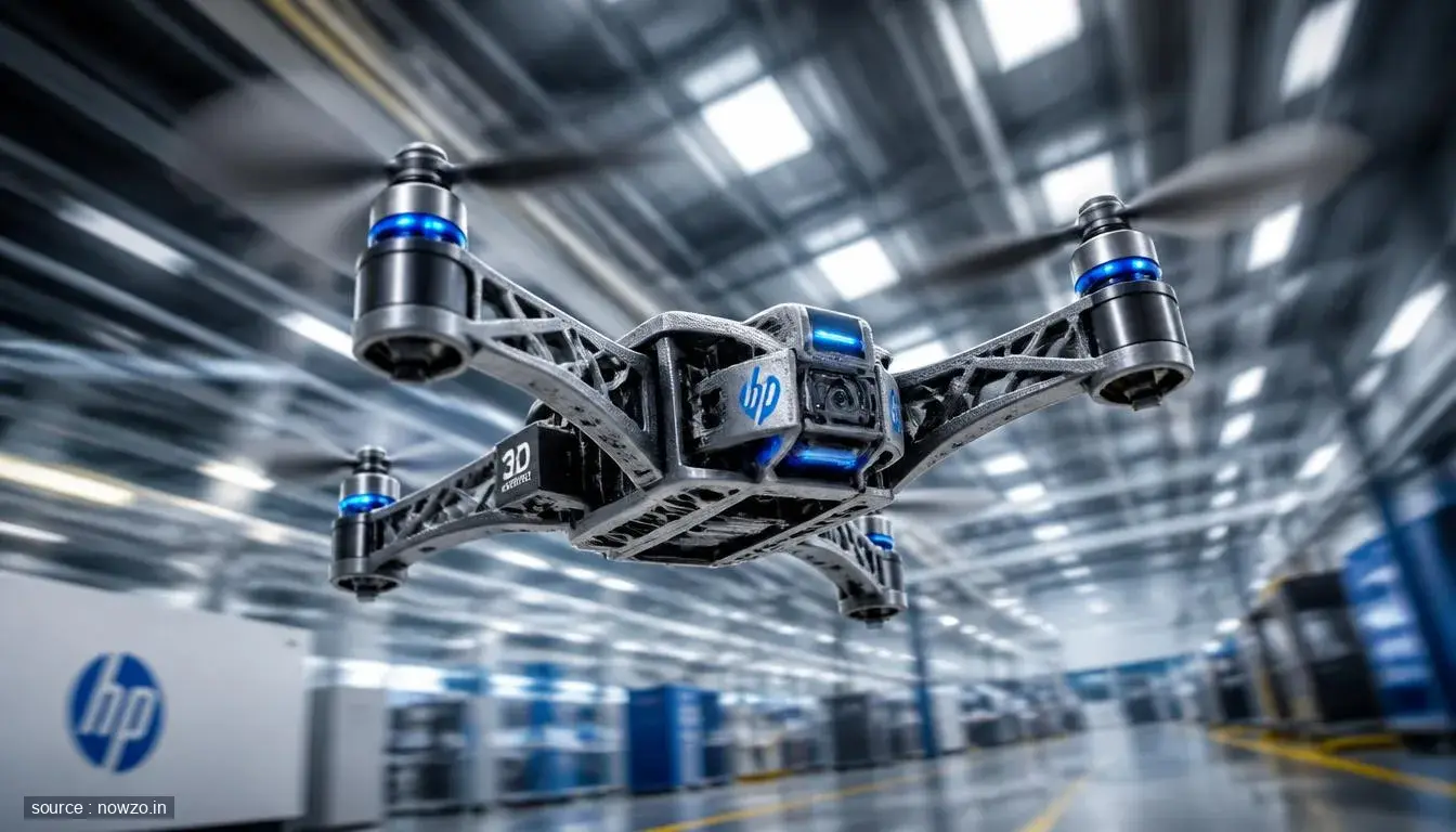HP Multi Jet Fusion Scalable UAV Component Production — Technology news