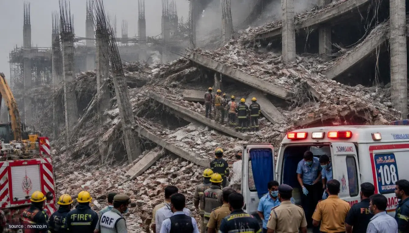 Hyderabad Building Collapse: 2 Dead, Several Injured — General news