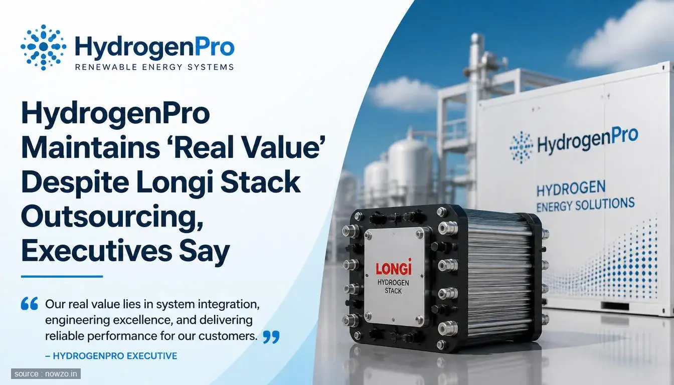 HydrogenPro Value & Longi Stack Outsourcing — Business news