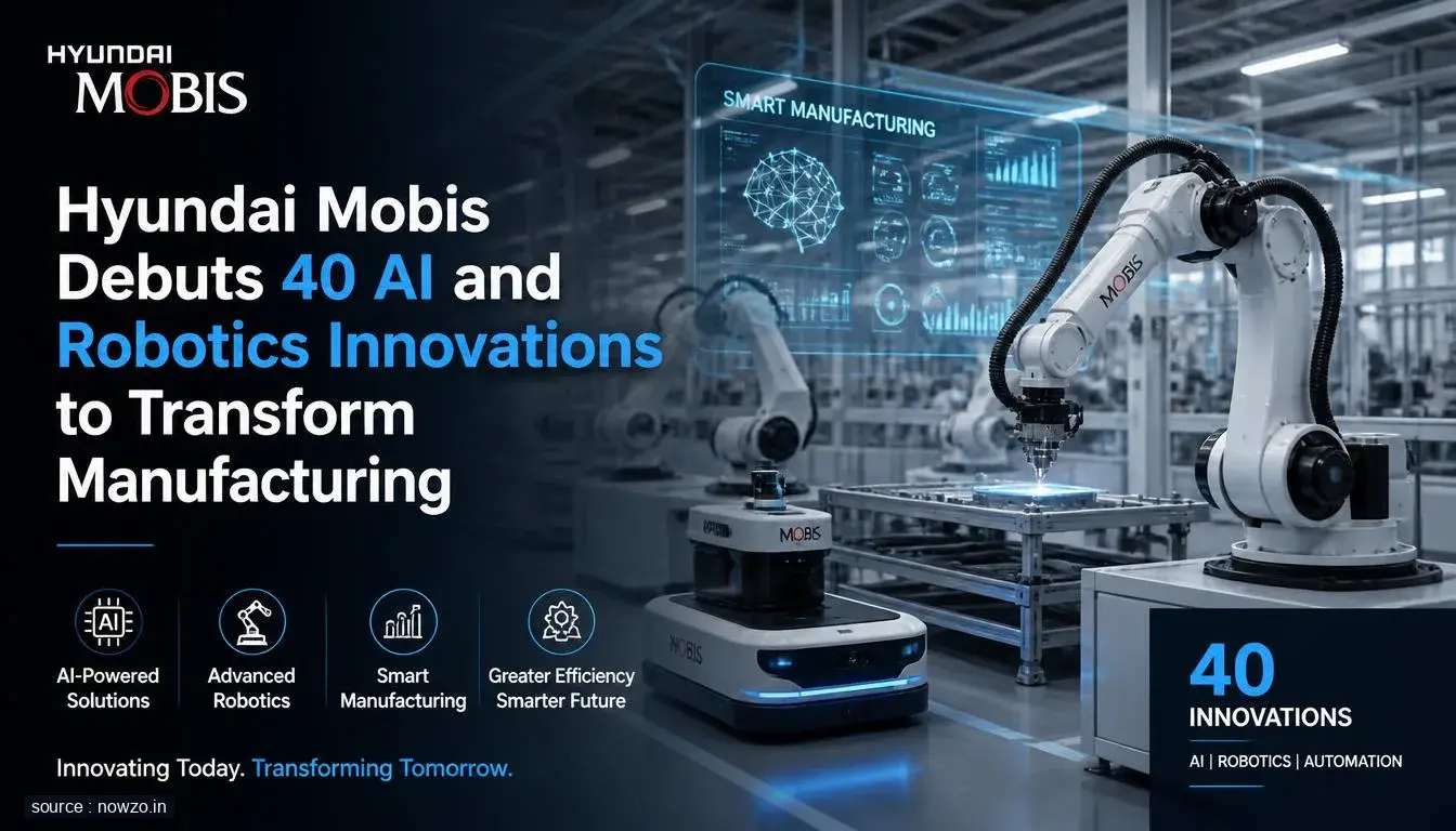 Hyundai Mobis AI Robotics Manufacturing Technologies Unveile — Technology news